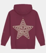 Salish Matter Sincerely Yours Pullover Maroon Hoodie - Image 2